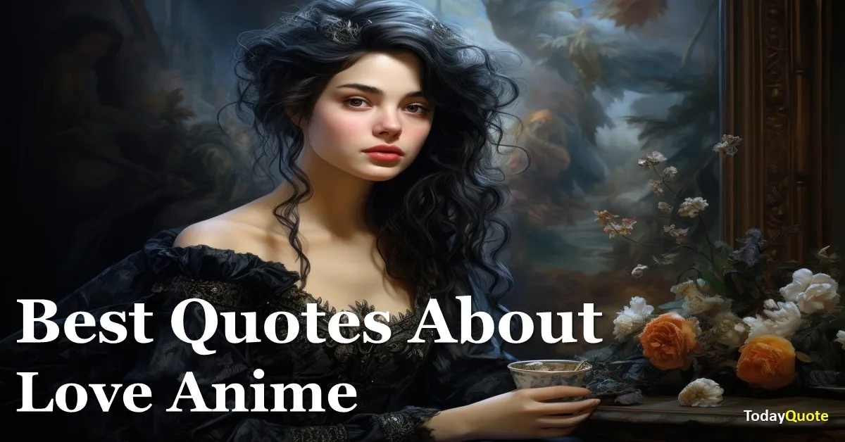 Best Quotes About Love Anime And Sayings Todayquote