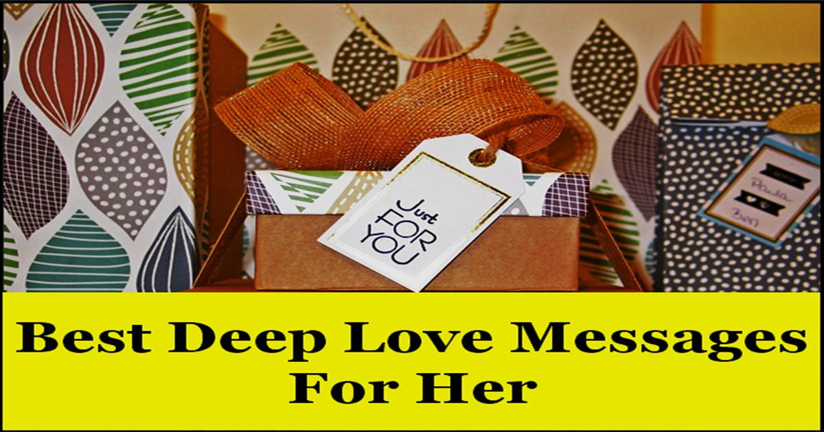 deep love messages for her