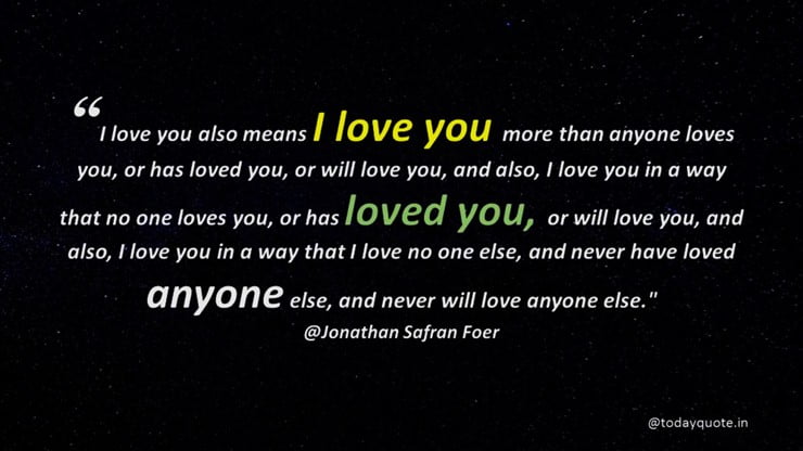 deep quotes about love
