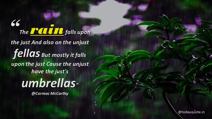 the rain quotes