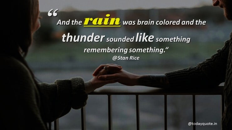 the rain quotes