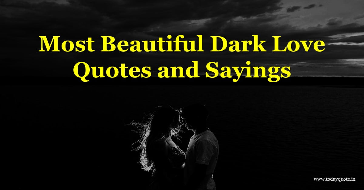 dark love quotes