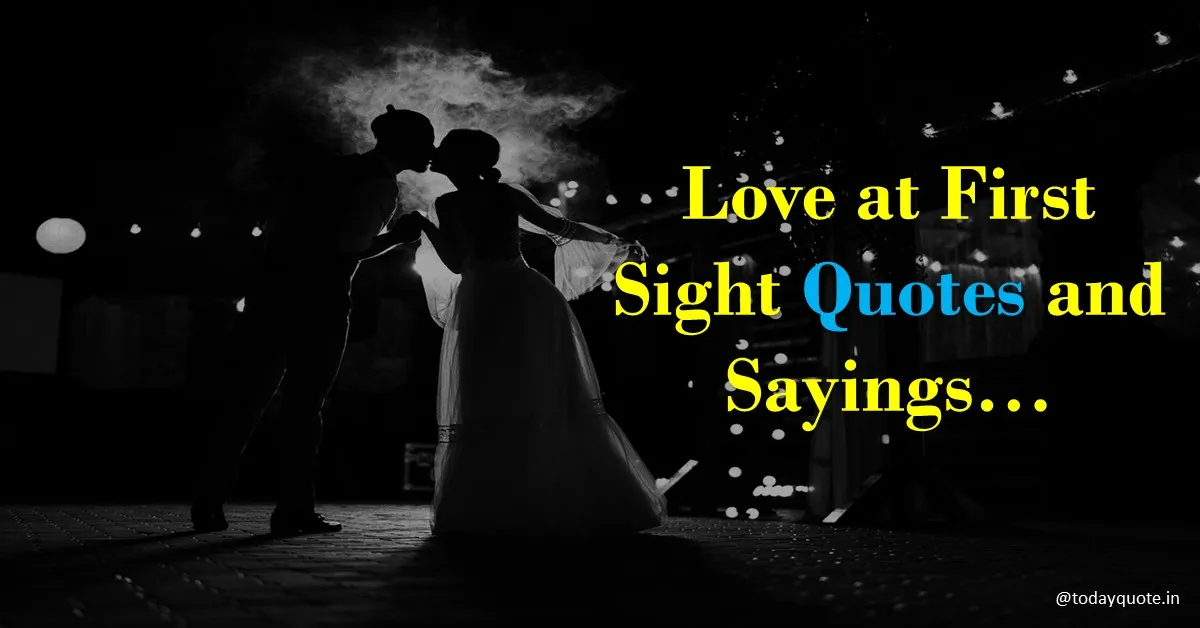 love in first sight quotes
