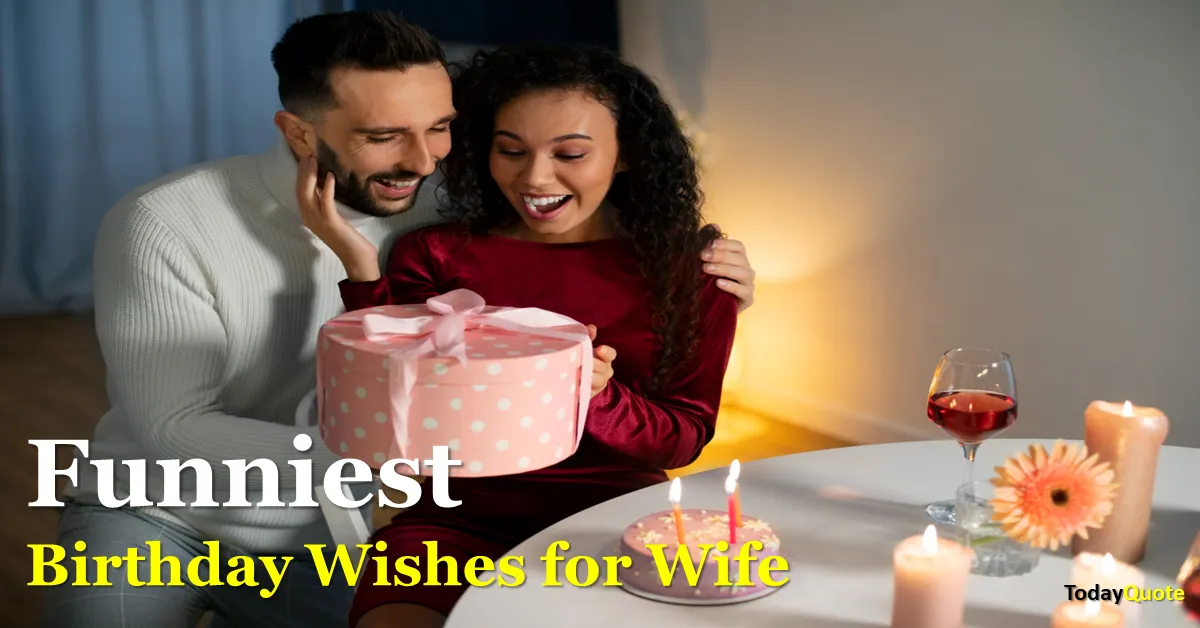 funniest birthday wishes for wife